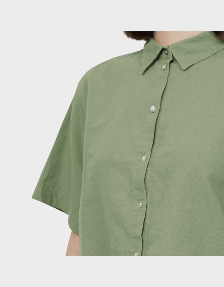 LULU CROPPED SHIRT