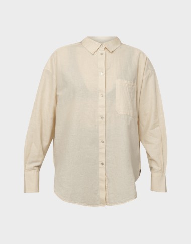 JAMIE RELAXED LINEN SHIRT