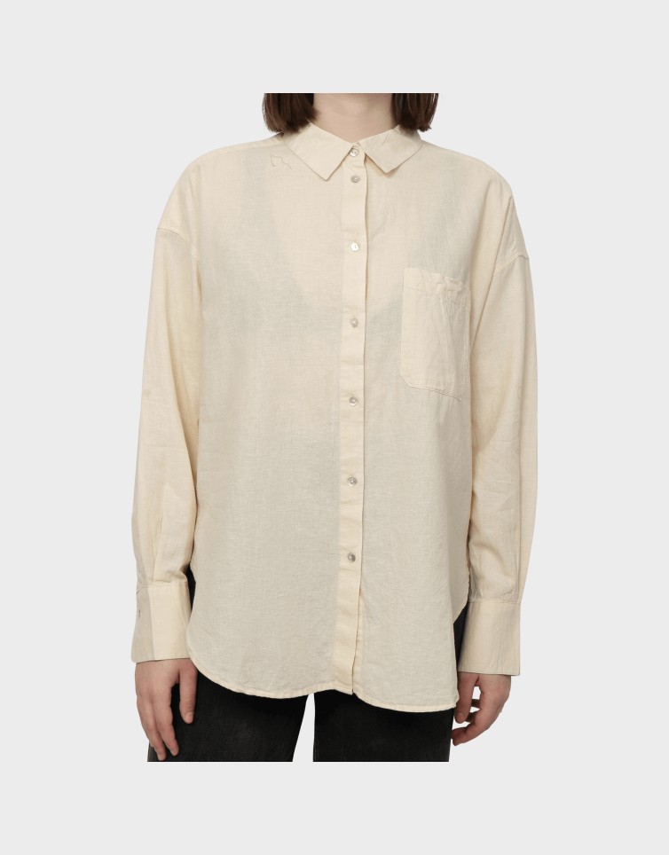 JAMIE RELAXED LINEN SHIRT