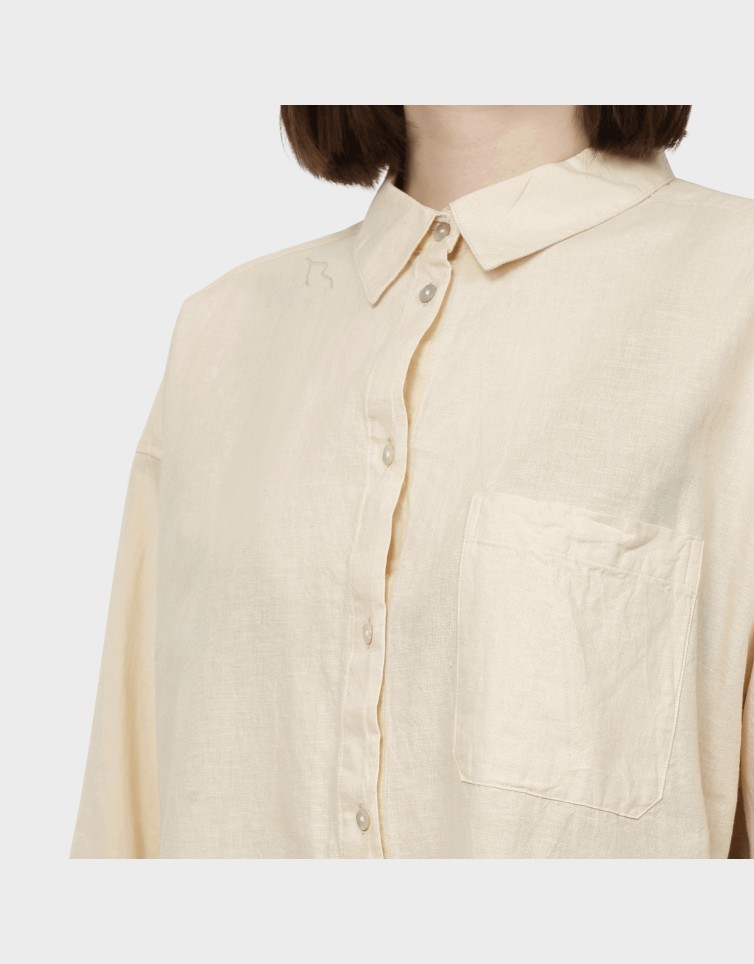 JAMIE RELAXED LINEN SHIRT