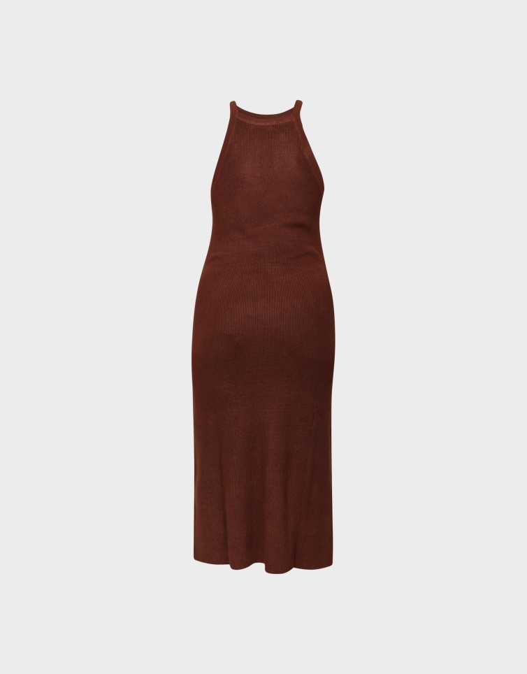 MESH MIDI DRESS