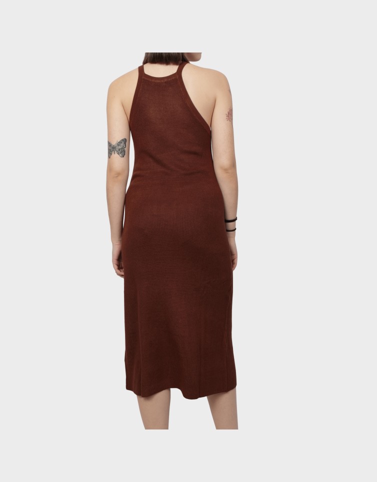 MESH MIDI DRESS