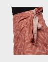 WRAPPED MIDI SKIRT