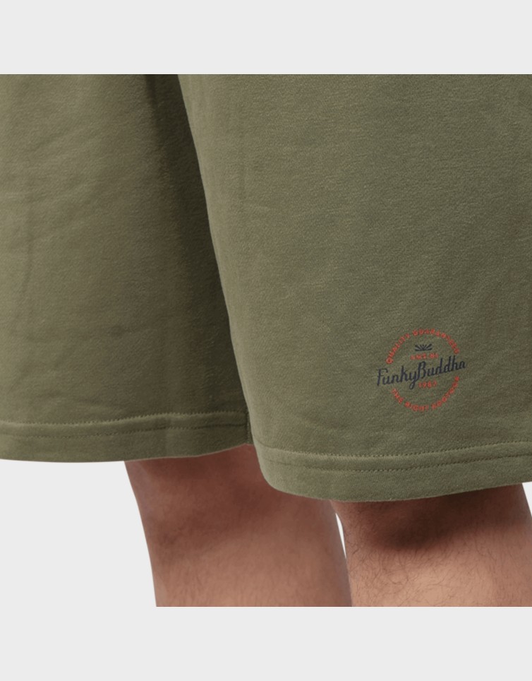 BRANDED PRINT SHORTS