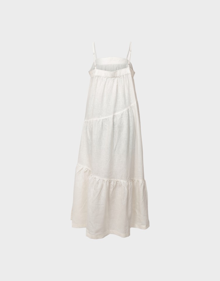 LINEN BLEND MIDI