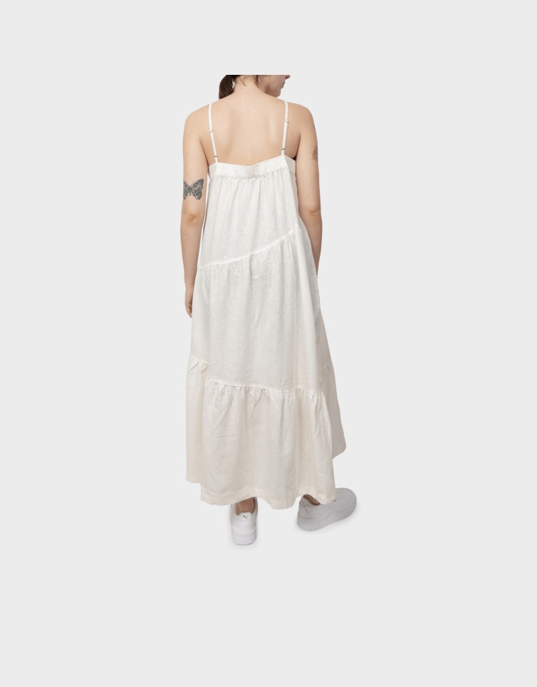 LINEN BLEND MIDI