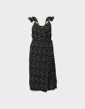 PRINTED WRAP DRESS