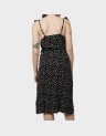 PRINTED WRAP DRESS