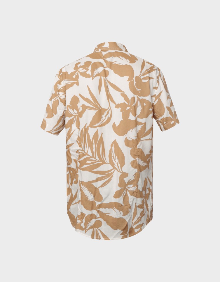 ECO RAYON RETRO PALM SHIRT