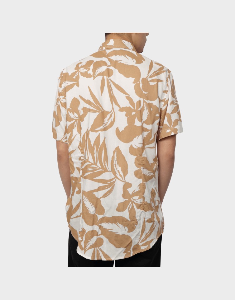 ECO RAYON RETRO PALM SHIRT