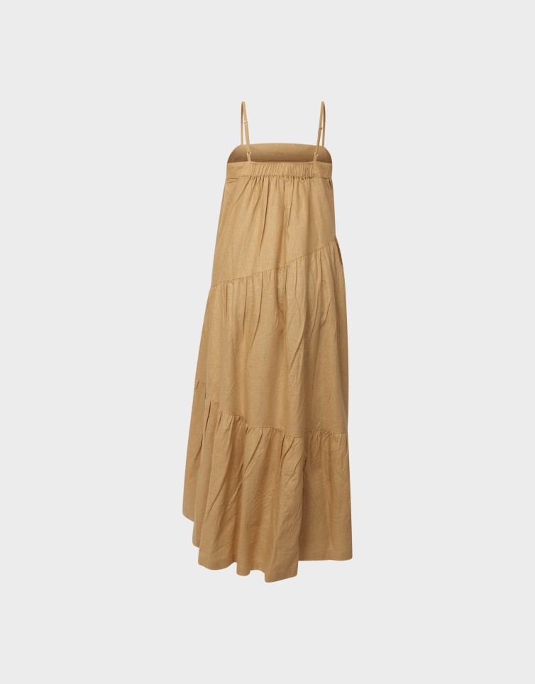 LINEN BLEND MIDI