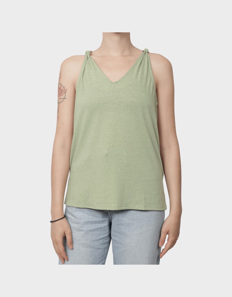 TANK TOP FEM KNIT