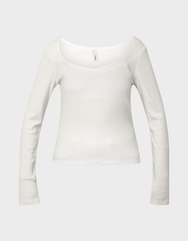 FAITH L/S HEART TOP