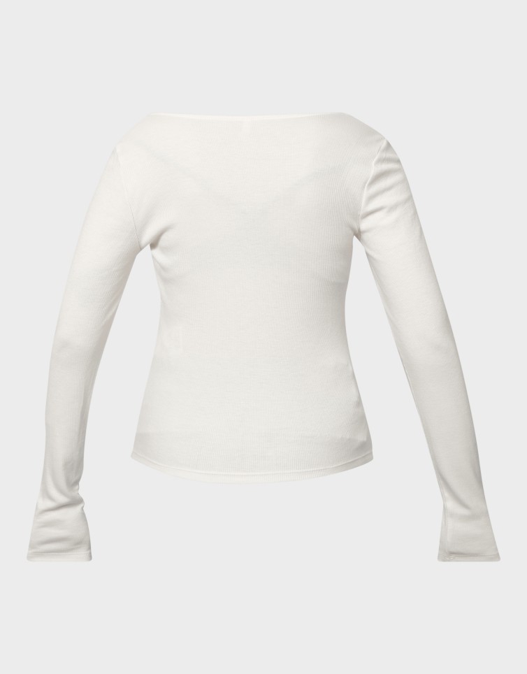 FAITH L/S HEART TOP