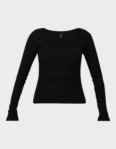 FAITH L/S HEART TOP