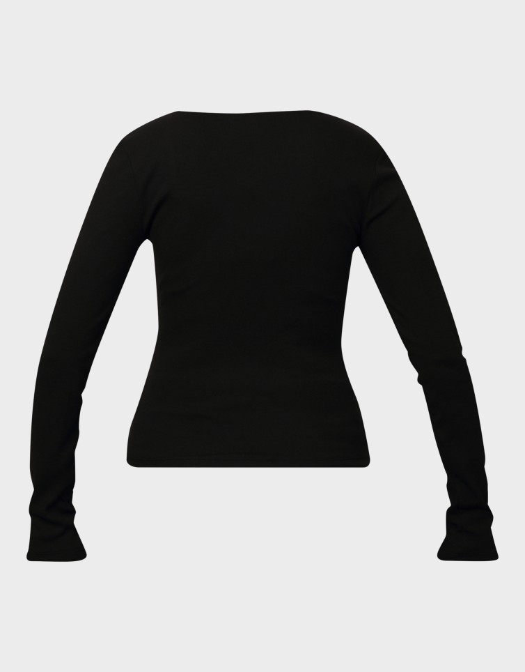 FAITH L/S HEART TOP