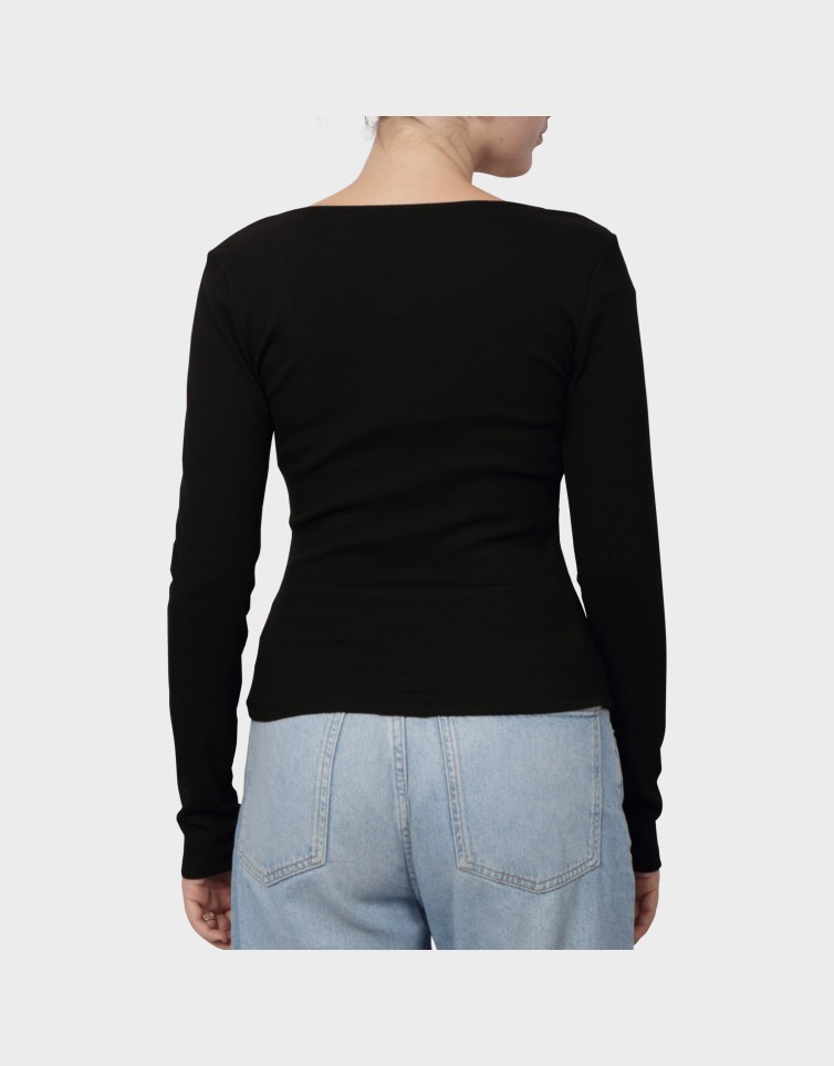 FAITH L/S HEART TOP