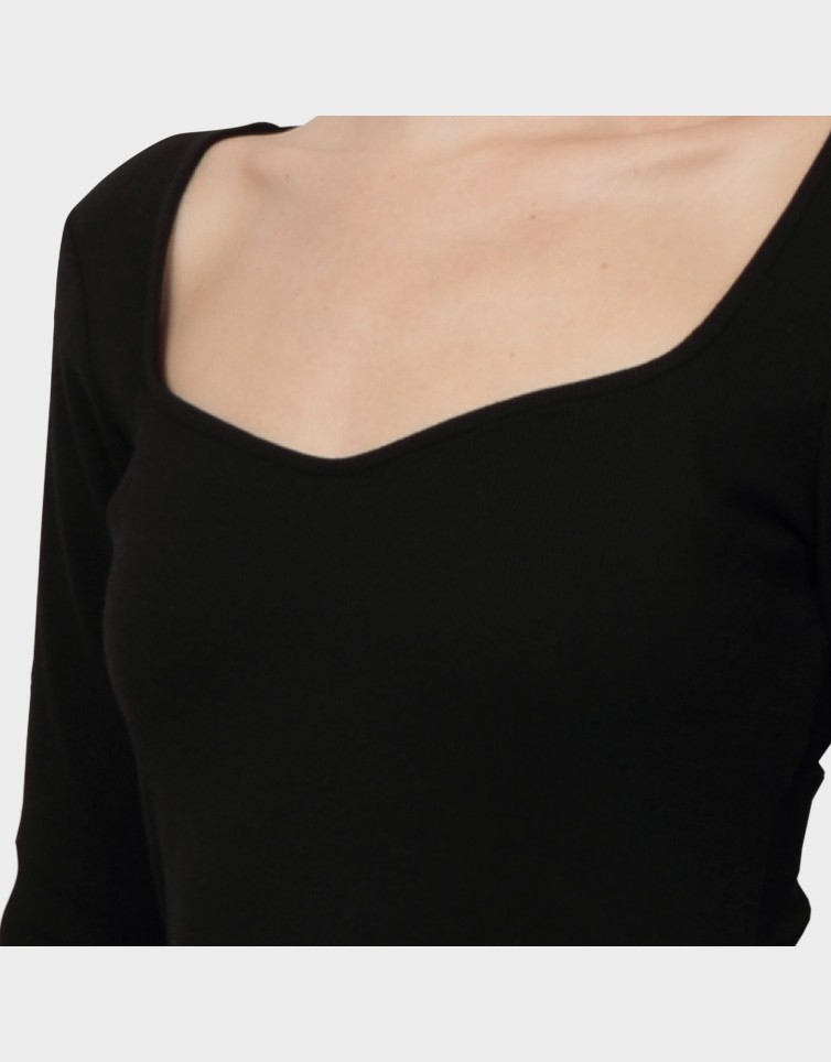 FAITH L/S HEART TOP