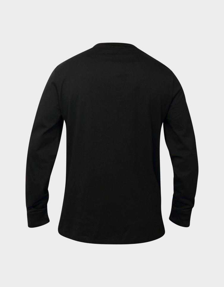 EMBROIDERED POLO L/S SHIRT