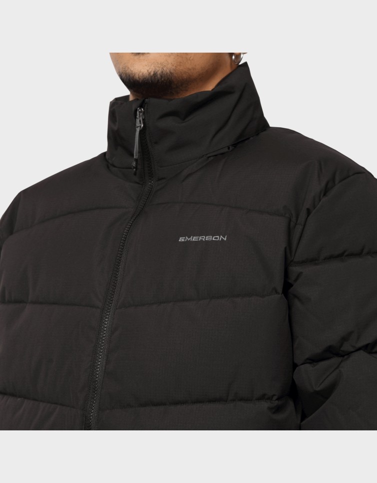 ROLL-IN HOOD PUFFER JACKET