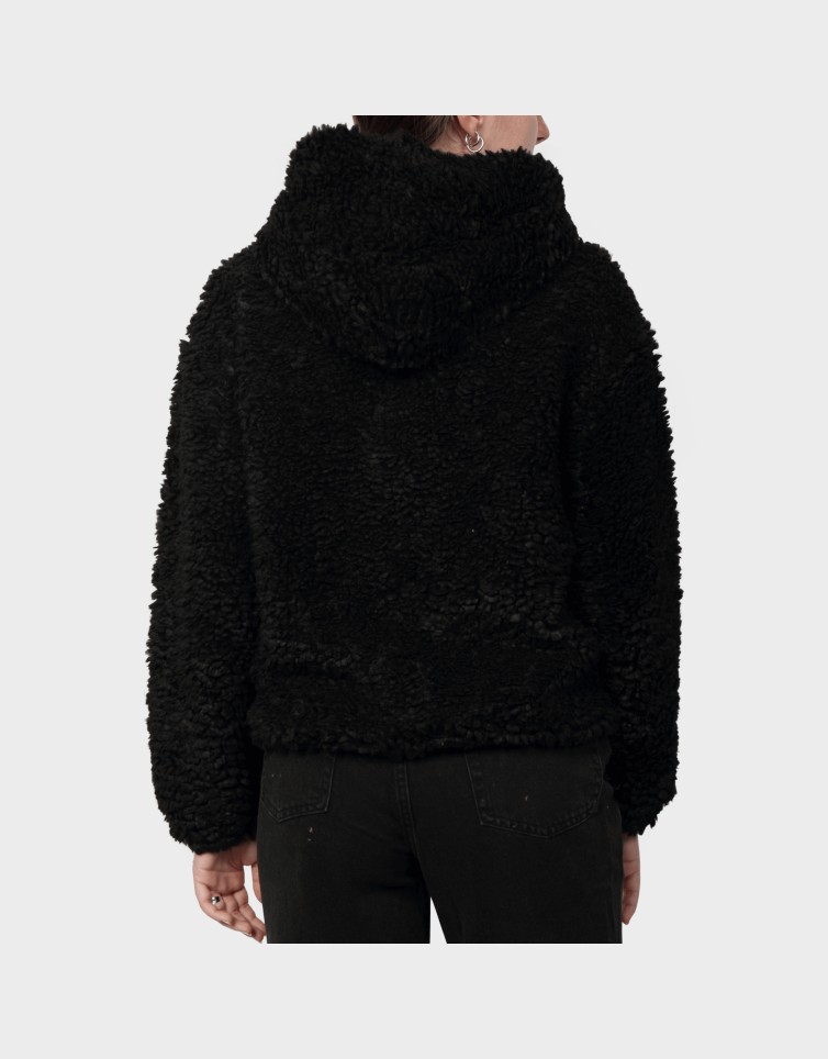 ELLIE SHERPA HOODED JACKET