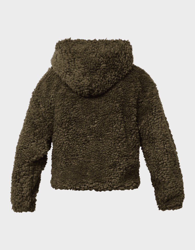 ELLIE SHERPA HOODED JACKET