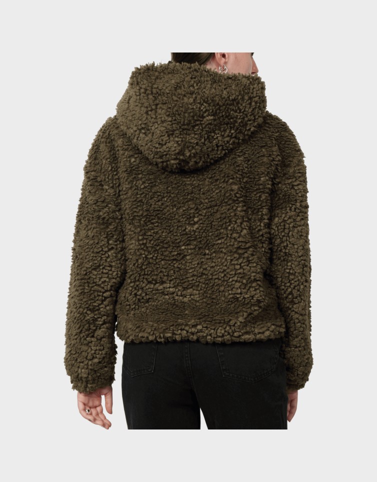 ELLIE SHERPA HOODED JACKET
