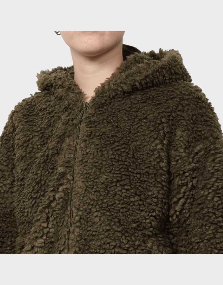 ELLIE SHERPA HOODED JACKET