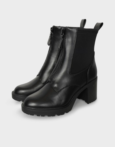 BARBARA-21 PU FRONT ZIP