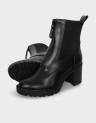 BARBARA-21 PU FRONT ZIP