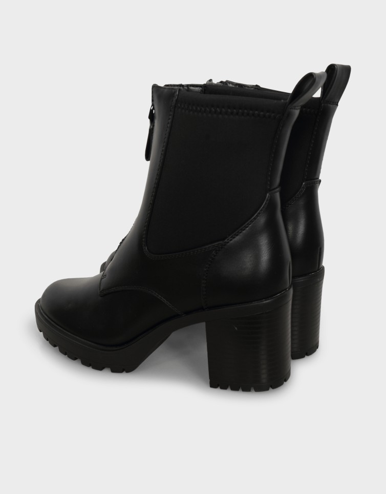 BARBARA-21 PU FRONT ZIP