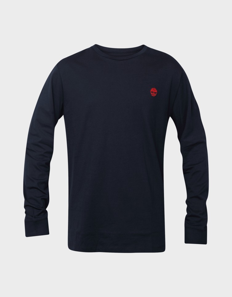 LS CHEST LOGO TEE