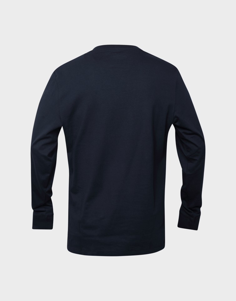LS CHEST LOGO TEE