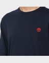 LS CHEST LOGO TEE