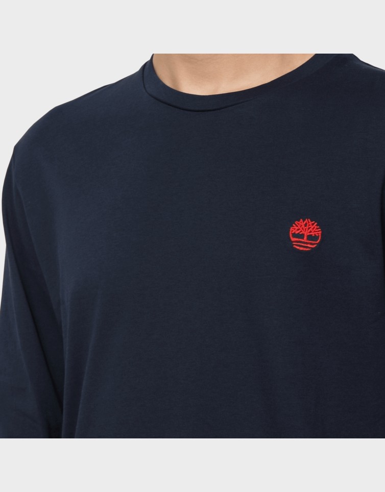 LS CHEST LOGO TEE
