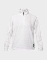 HOODED HALF ZIP FLEECE