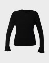 GOLD RIB LS O-NECK PULLOVER