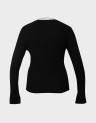 GOLD RIB LS O-NECK PULLOVER
