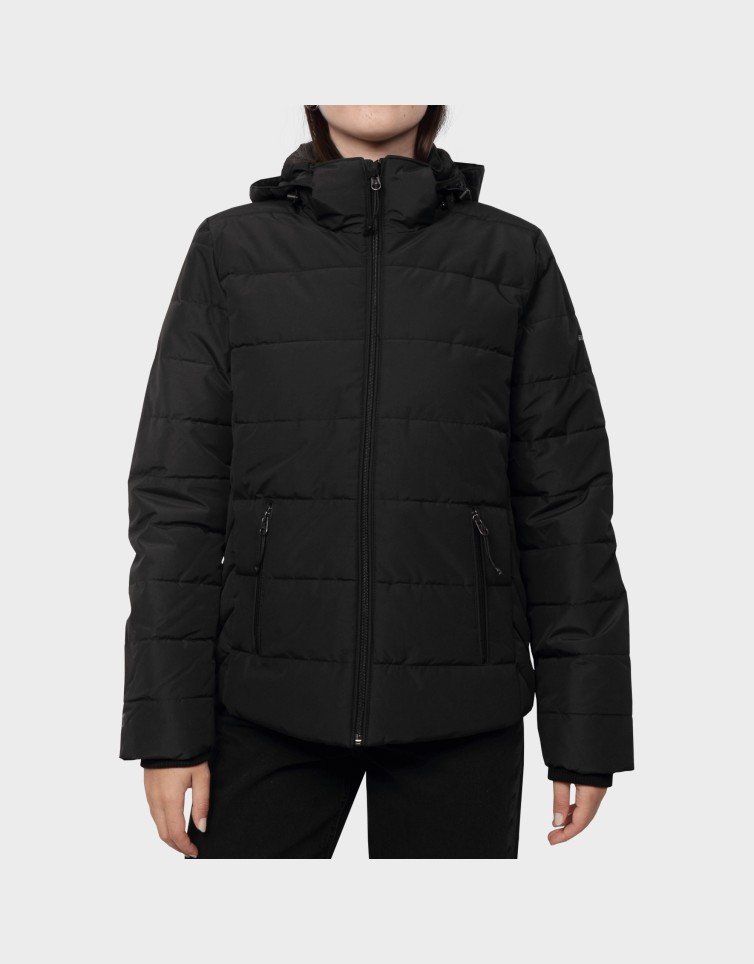 PUFFER WITH REMOVABLE HOOD