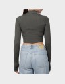 JXGIA STR LS CROP TEE
