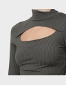 JXGIA STR LS CROP TEE