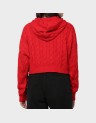 CENTER FLAG CABLE HOODIE