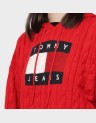 CENTER FLAG CABLE HOODIE