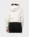 CENTER FLAG CABLE HOODIE
