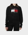 CENTER FLAG CABLE HOODIE