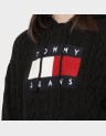 CENTER FLAG CABLE HOODIE