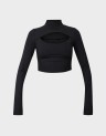 JXGIA STR LS CROP TEE