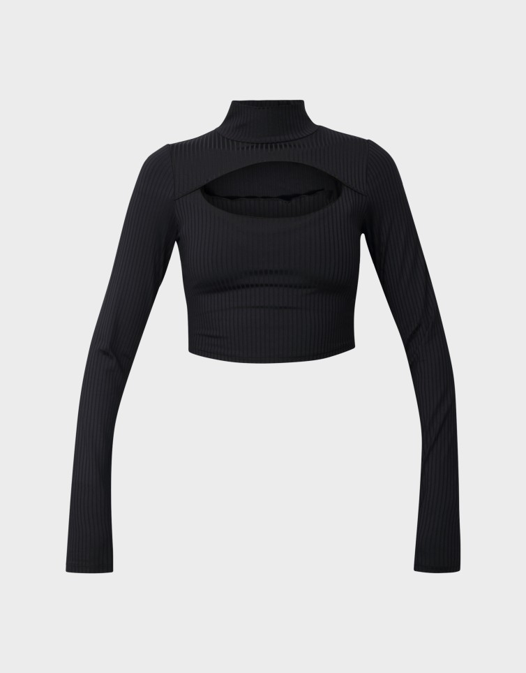 JXGIA STR LS CROP TEE