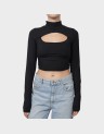 JXGIA STR LS CROP TEE