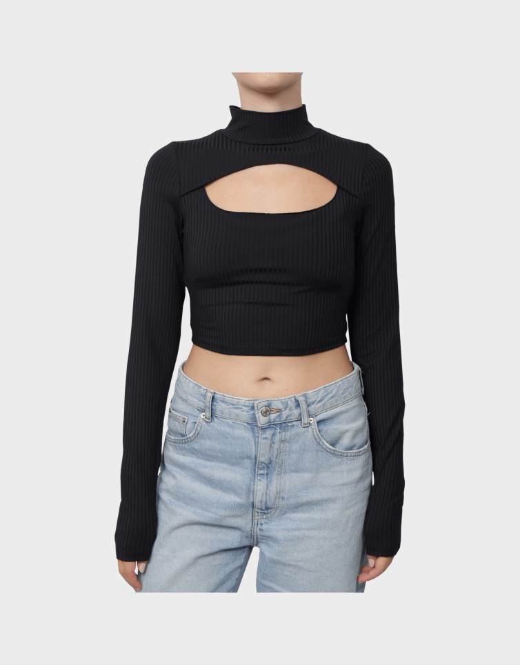 JXGIA STR LS CROP TEE
